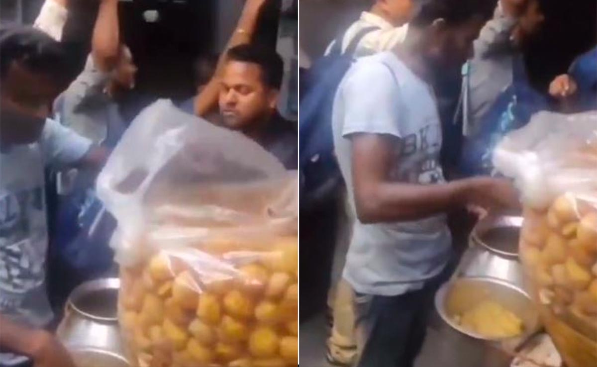 Viral Now: Man Selling Golgappa On Moving Train Gets Thumbs Up On Internet