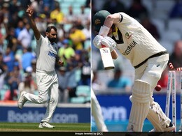 WTC Final: Shami की लहराती हुई गेंद ने उड़ाए Labuschagne के होश, हवा में कुछ ऐसे बिखर गई गिल्लियां, देखें Video WTC Final: Shami की लहराती हुई गेंद ने उड़ाए Labuschagne के होश, हवा में कुछ ऐसे बिखर गई गिल्लियां, देखें Video