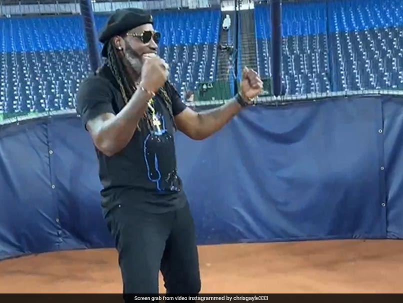 Watch: Chris Gayle Performs Cristiano Ronaldo's 'Siiuuu' Celebration, Yuvraj Singh Reacts