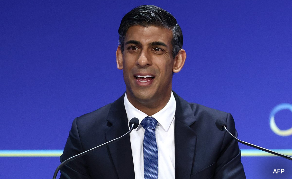 Britain PM Rishi Sunak Backs Plans For New UK Oil And Gas Exploration