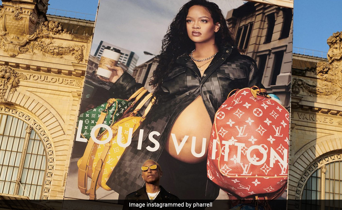 Rihanna In All Her Pregnant Glory Is The Iconic New Face Of Louis Vuitton's Menswear Collection
