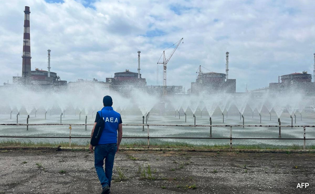 Explosions Reported, Smoke Seen At Ukraine's Zaporizhzhia Nuclear Plant
