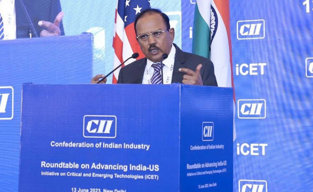 "Future Of iCET Very Bright": NSA Ajit Doval On India-US Tech Initiative