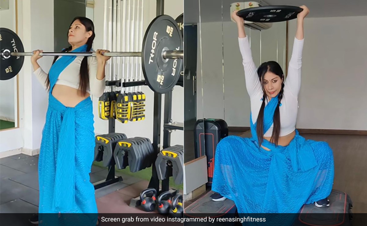 Working Out In A <i>Saree</i>? Yes It Is Possible And This Woman Proves It