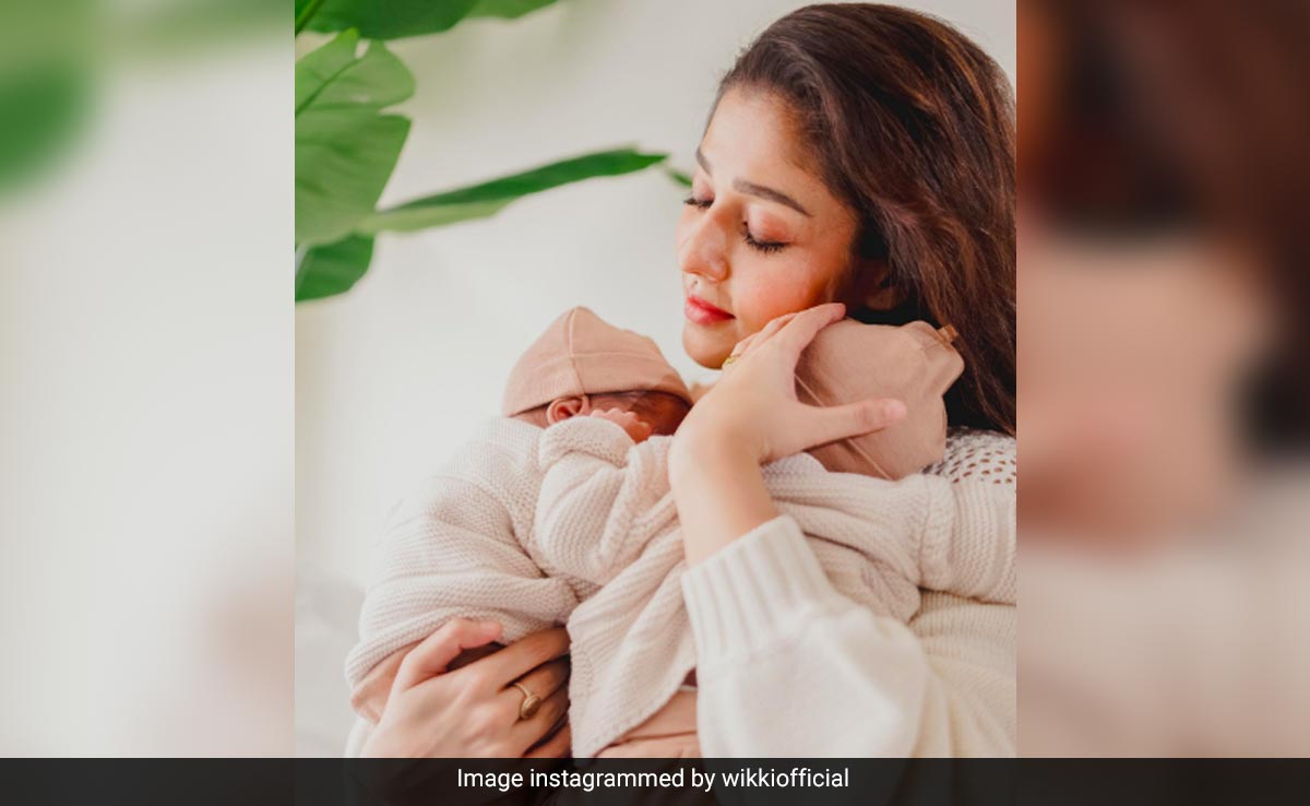 In Vignesh Shivan's Anniversary Wish For Nayanthara, Adorable Pics Of Sons Uyir And Ulagam