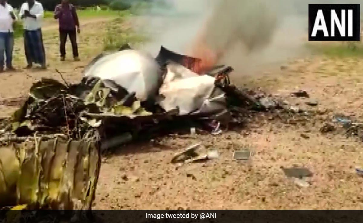 Air Force's Trainer Aircraft Crashes In Karnataka, Crew Eject Safely