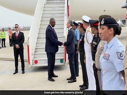 US Defence Secretary Arrives In India, To Hold Talks With Rajnath Singh US Defence Secretary Arrives In India, To Hold Talks With Rajnath Singh