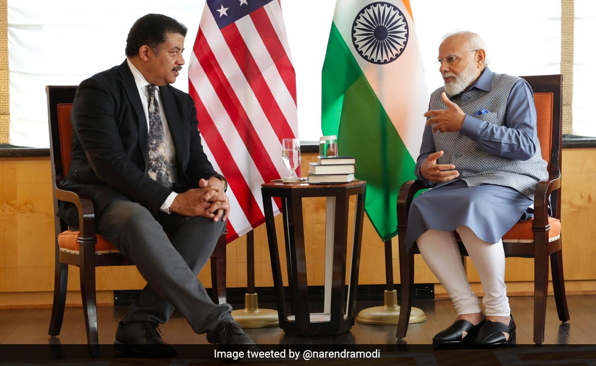 "What India Can Accomplish Under PM Modi Knows No Limits": US Astrophysicist Neil deGrasse Tyson