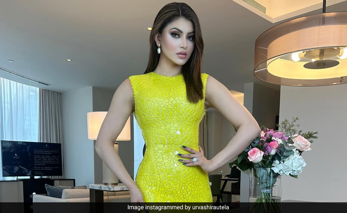 If You Thought The Summer Sun Was Bright, You Haven't Seen Urvashi Rautela In A Neon Gown