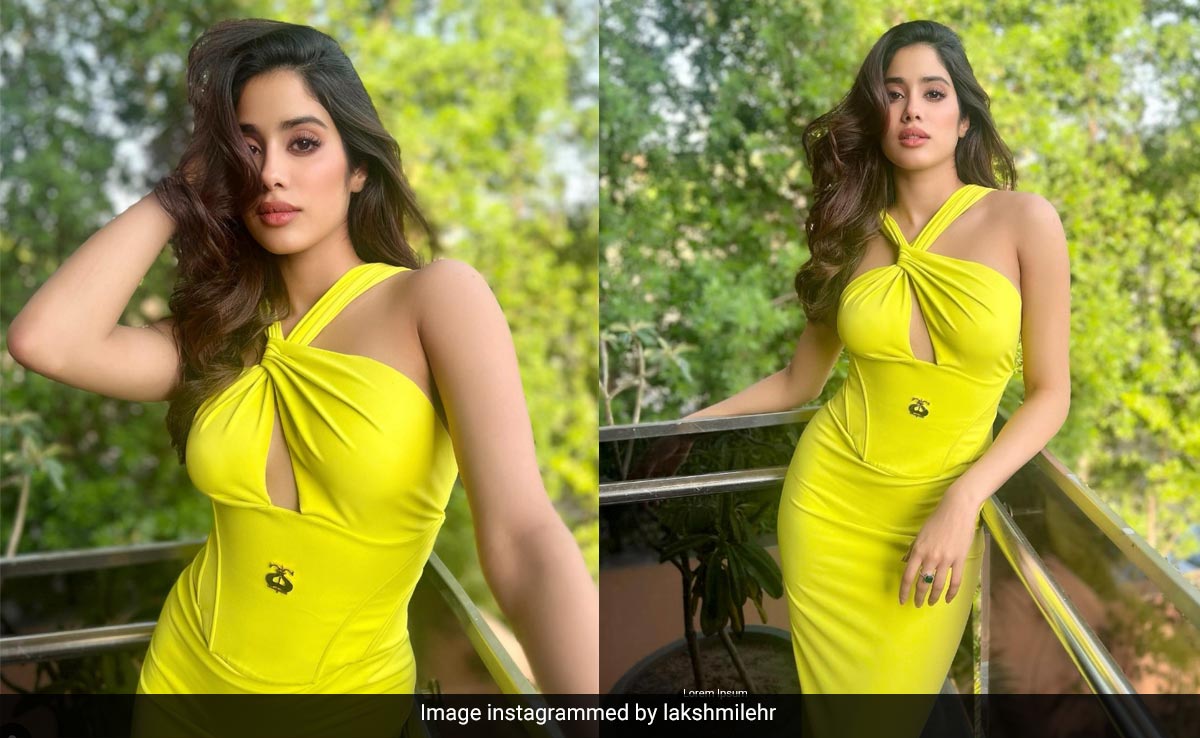 Janhvi Kapoor Takes Her Love For Cutout Dresses So 'Citrusly', You'll Almost Be Reminded Of These Summer Drinks