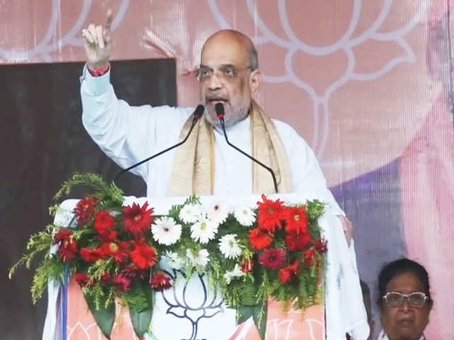 Amit Shah Hits Out At Opposition Parties In Bihar Rally