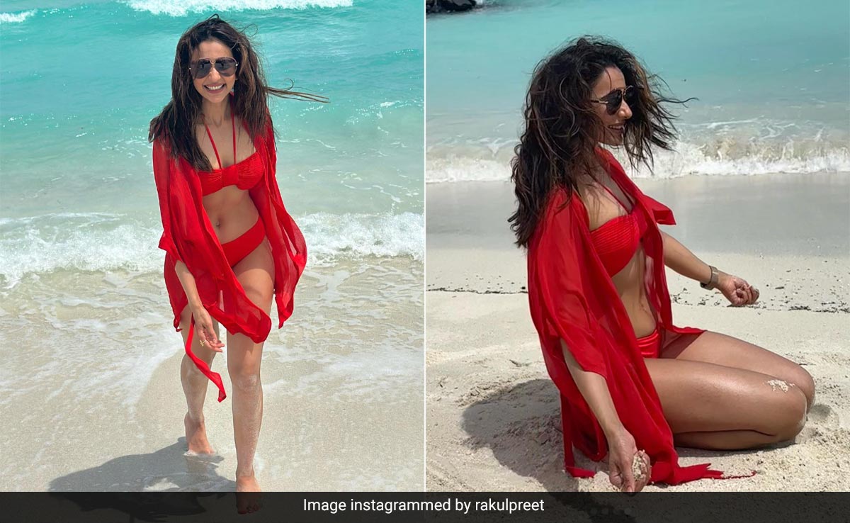 Rakul Preet Singh's Fiery Red Bikini In Maldives Is Partly Why It's Particularly Hot Today