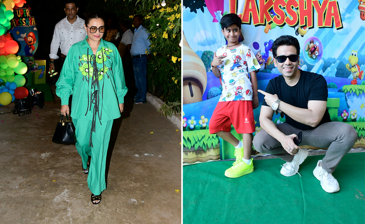 Rani Mukerji, Jeetendra And Others Attend Tusshar Kapoor's Son Laksshya's Birthday Party