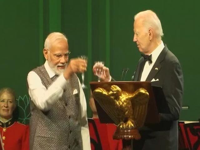 "To Great Nations, Cheers": Joe Biden's Toast During State Dinner For PM Modi