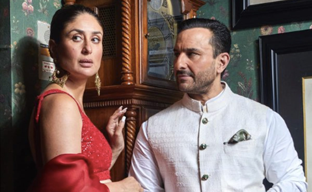 Kareena Kapoor Can't Stop Gushing Over Husband Saif Ali Khan: "Good Looks, Good Looks And Good Looks"