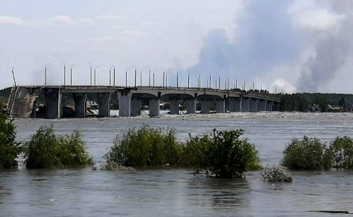 यूक्रेन में बांध के तबाह होने से "कई मौतें होने की संभावना" : व्‍हाइट हाउस