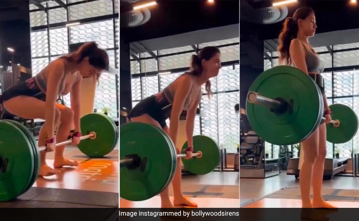 Disha Patani's Latest Deadlift Video Is #MondayFitnessMotivation At Its Finest