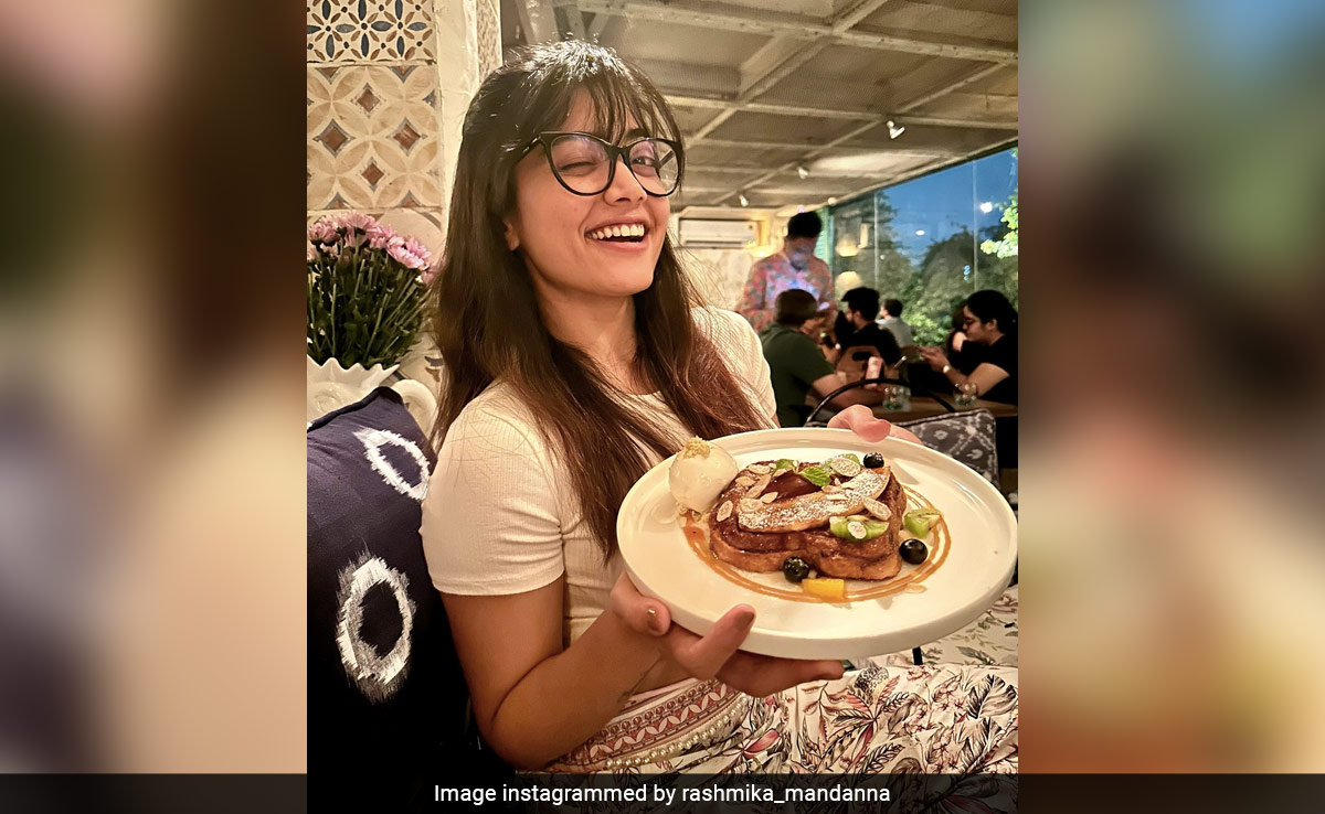 What Rashmika Mandanna's "Cheat Day" Looks Like