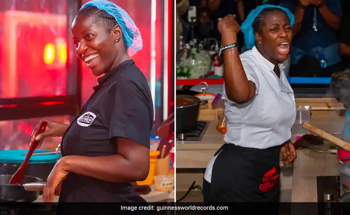 Video: Hilda Effiong Bassey Sets Guinness World Records For Longest Cooking Marathon