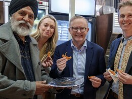 Watch: Australian PM Tries Out <i>Chaat</i> And <i>Jalebi</i> On PM Modi's Recommendation