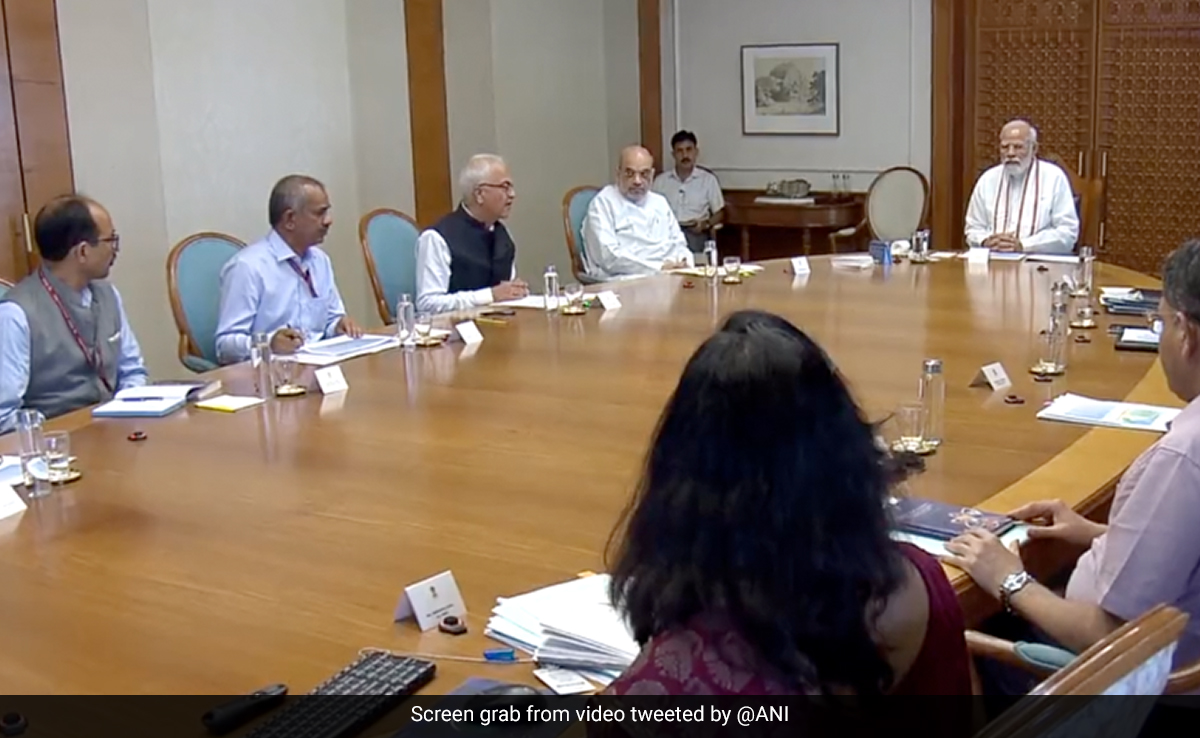 "Safely Evacuate People In Vulnerable Locations": PM In Meet On Cyclone Biparjoy
