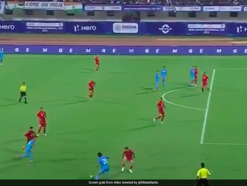 Watch: From Backheel Nutmeg To Sunil Chhetri's Finish, India's Incredible Opener Against Lebanon