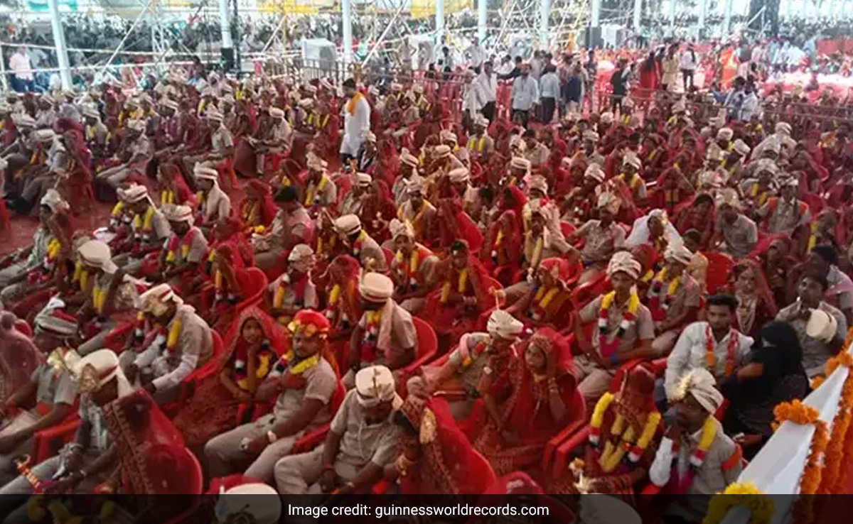 Over 2,000 Couples Get Married In Rajasthan In 12 Hours, Set World Record
