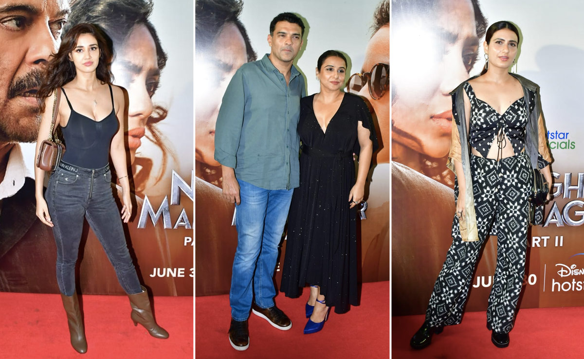 Full House At <i>The Night Manager 2</i> Screening: Vidya-Siddharth, Disha Patani, Fatima Sana Shaikh And Others