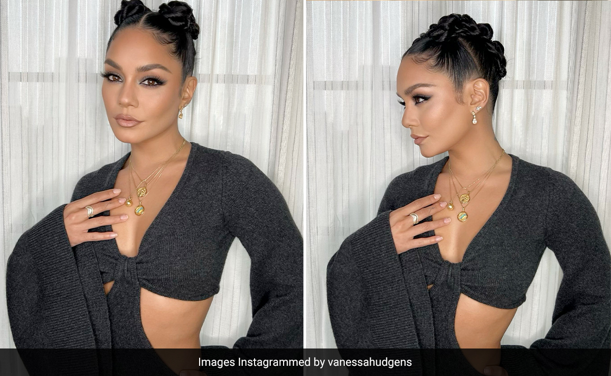 From Her Michael Kors Cutout Number To Her Layered Necklaces, Vanessa Hudgens Looks Like Pure Perfection