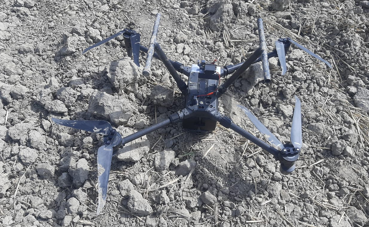 3rd Pakistani Drone Recovered In Punjab In Less Than A Week