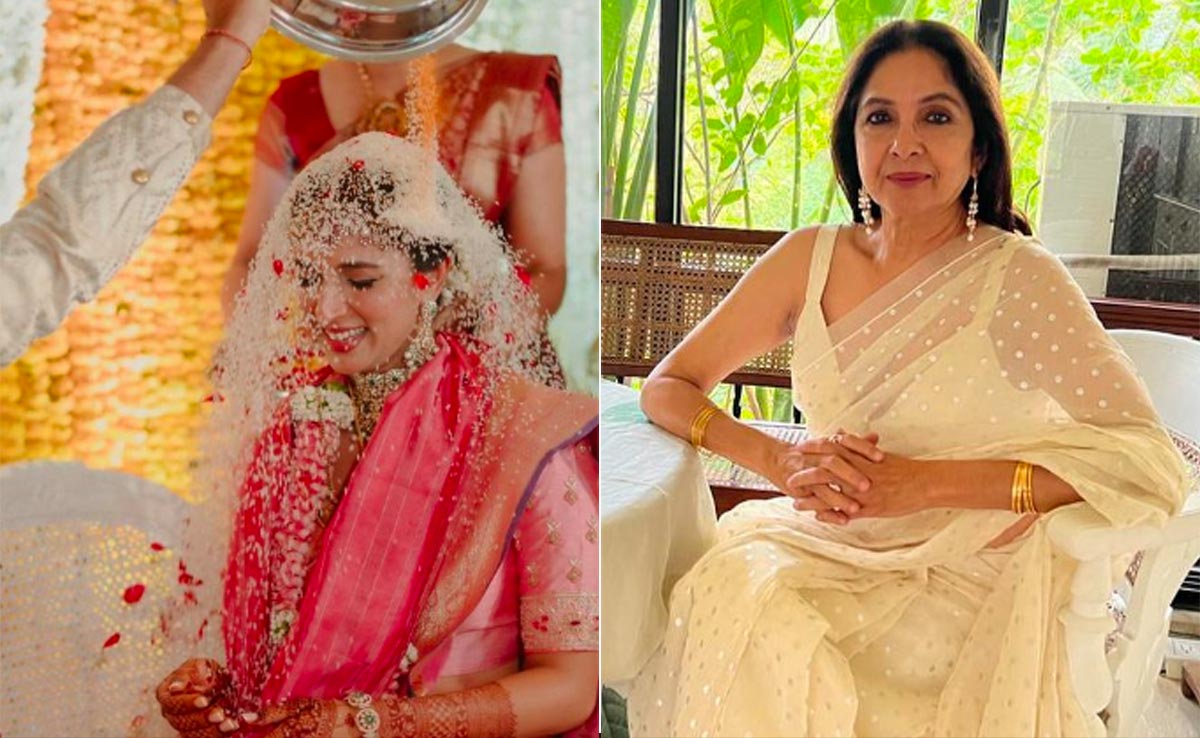 On Madhu Mantena's Wedding Post, Ex Mom-In-Law Neena Gupta Left This Comment