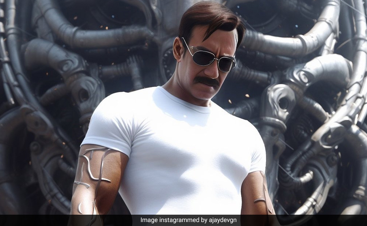 Ajay Devgn Shares New AI-Generated Pics Of Himself. The Internet's Verdict
