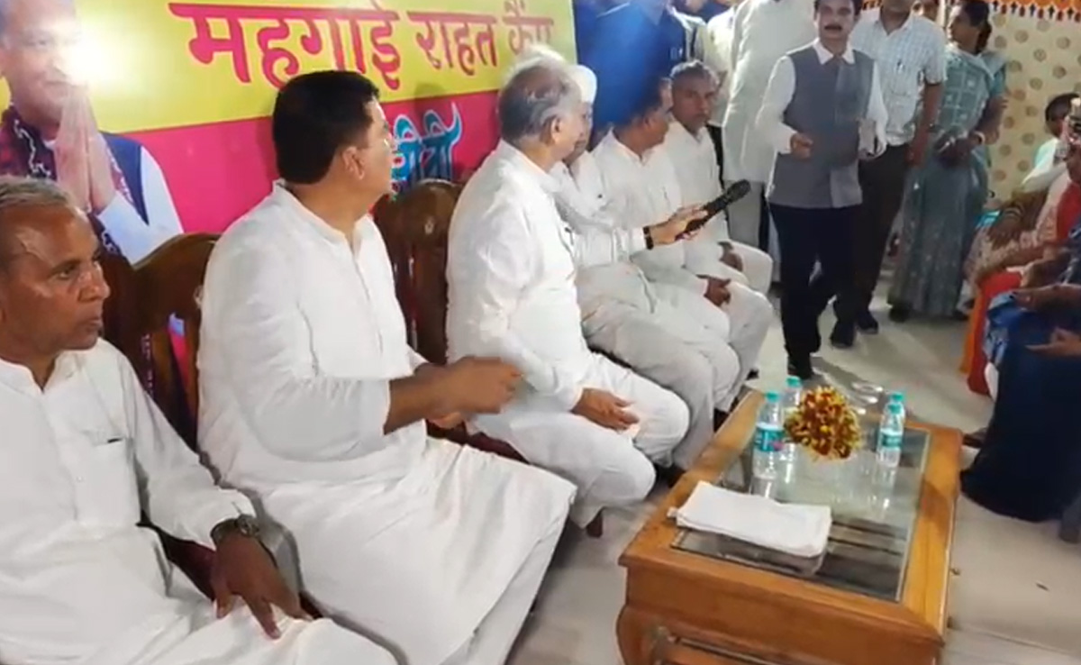 Video: Ashok Gehlot Throws Mic At Public Event After It Stops Working