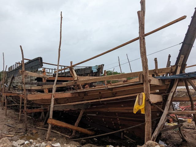 Cyclone Biparjoy: In Gujarat's Mandvi, Artificial Ramps To Save Under Construction Ships