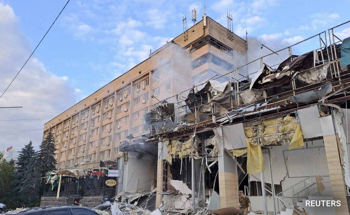 Russian Missile, Drone Strikes Kill 4 As Zelensky Pleads For Air Defence