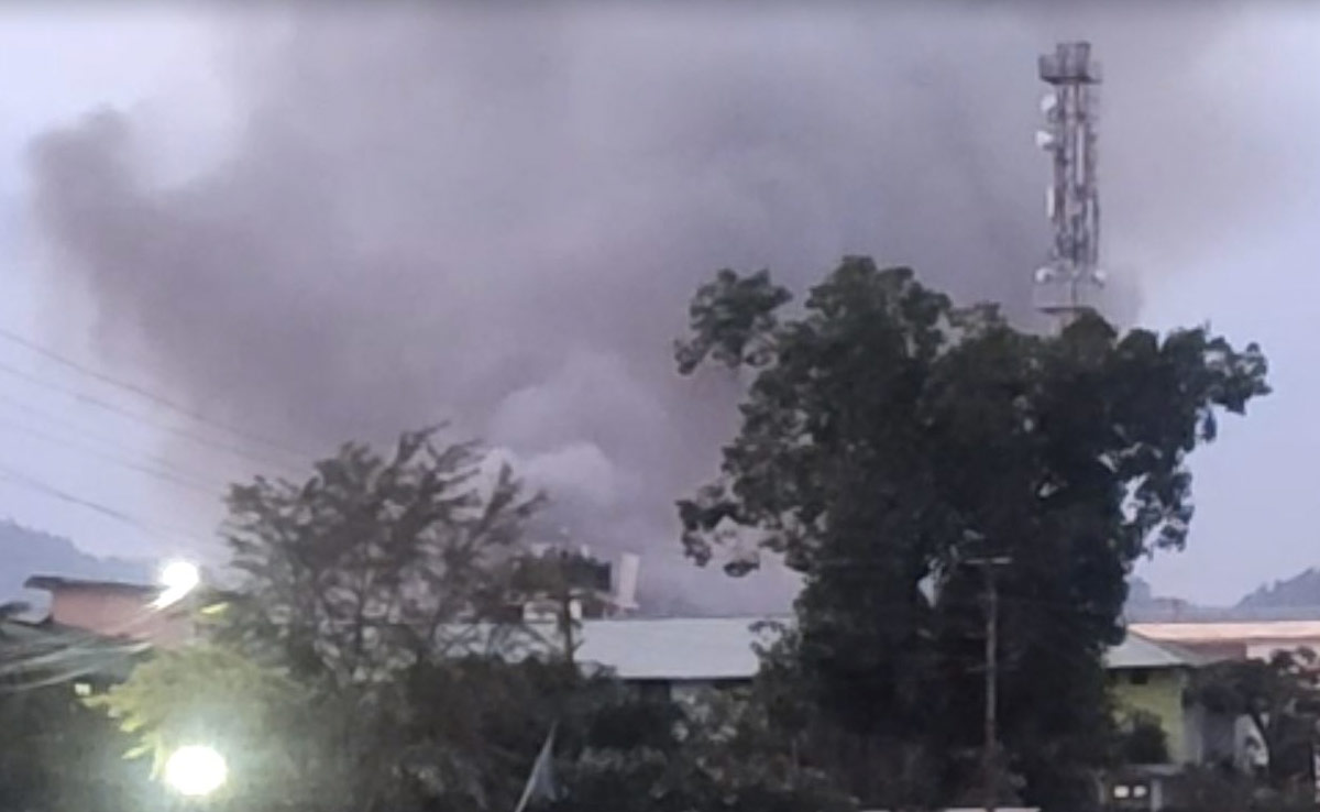 Manipur Minister's Home Set On Fire, Security Forces Launch Search Op