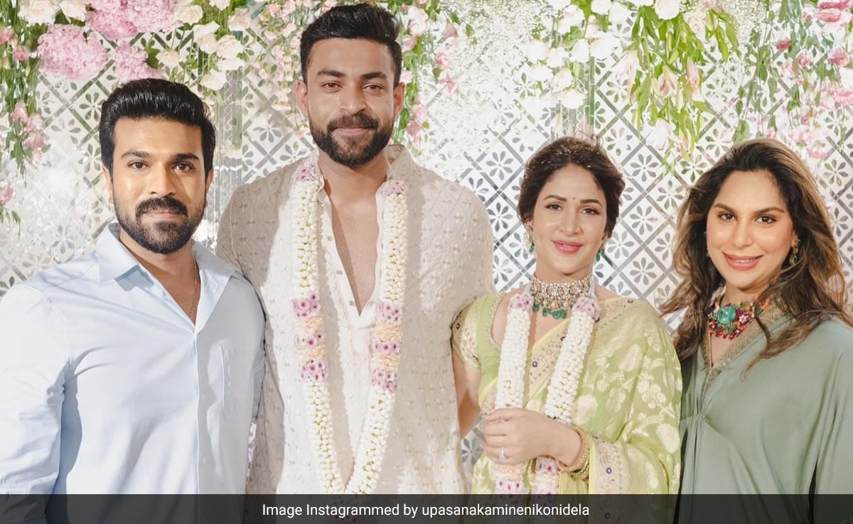 To Newly Engaged Varun Tej And Lavanya Tripathi, With Love From Ram Charan And Upasana
