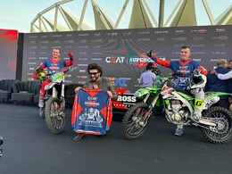 Arjun Kapoor Launches CEAT Indian Supercross Racing League