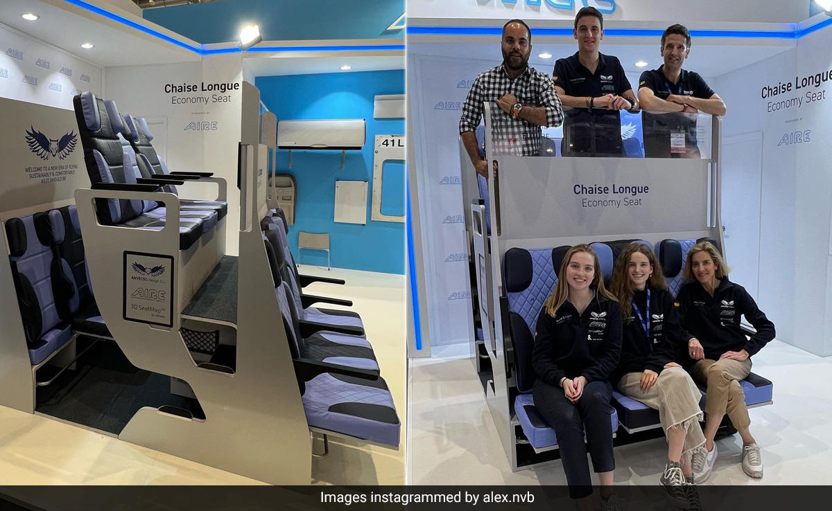 Image Of Double-Decker Airplane Seats Showcased In Germany Goes Viral