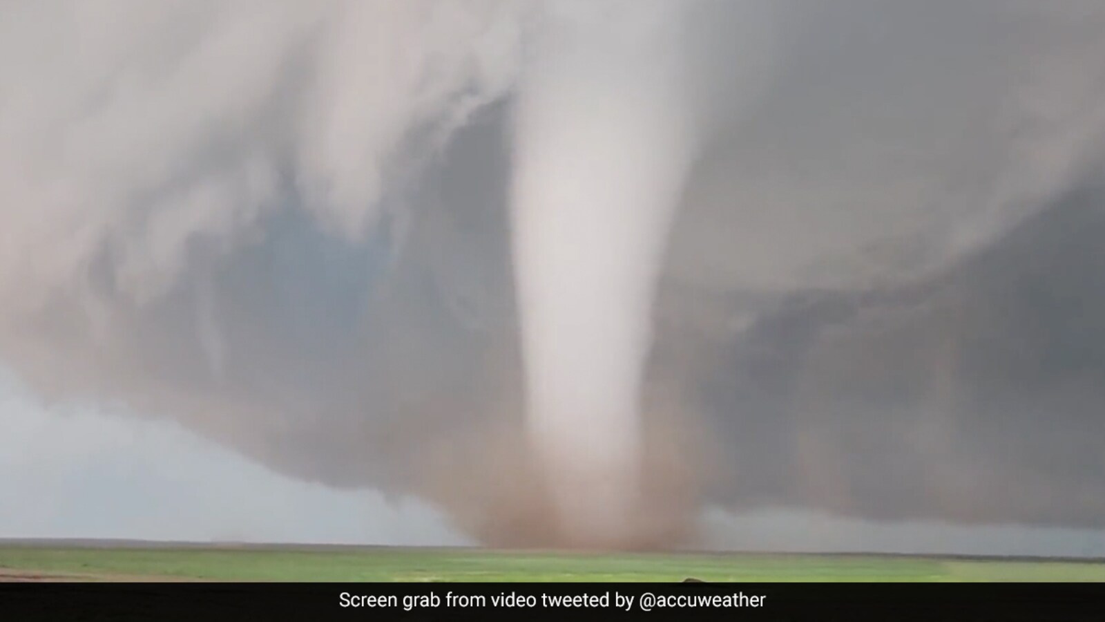 Watch: Twin Tornadoes Touch Down In US's Colorado, Bring Golf Ball ...