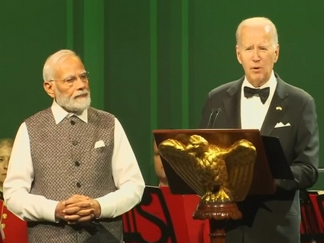 "हम भारत और US के बीच दोस्ती के महान बंधन का मना रहे जश्न " : डिनर स्पीच में बाइडेन