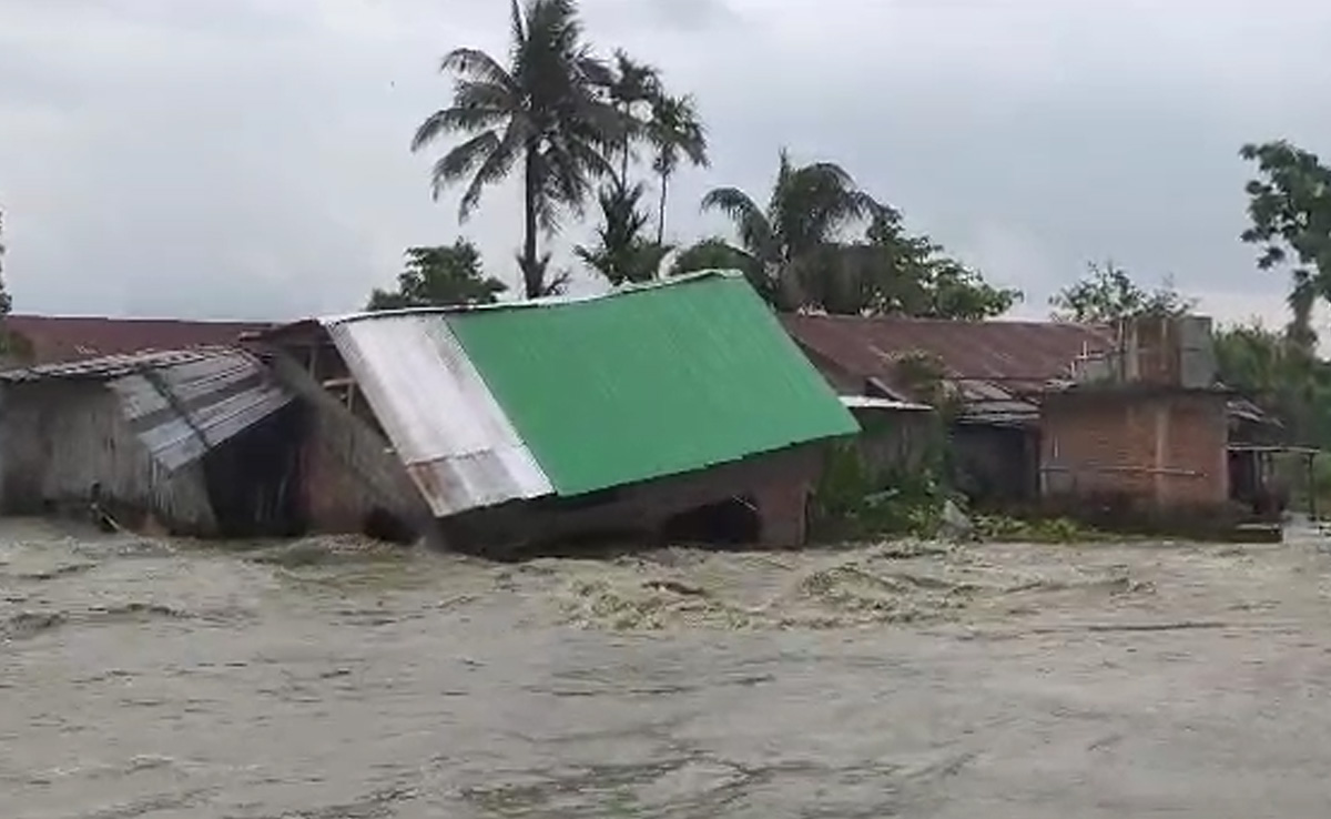Nearly 29,000 Affected Due To Floods In 3 Assam Districts