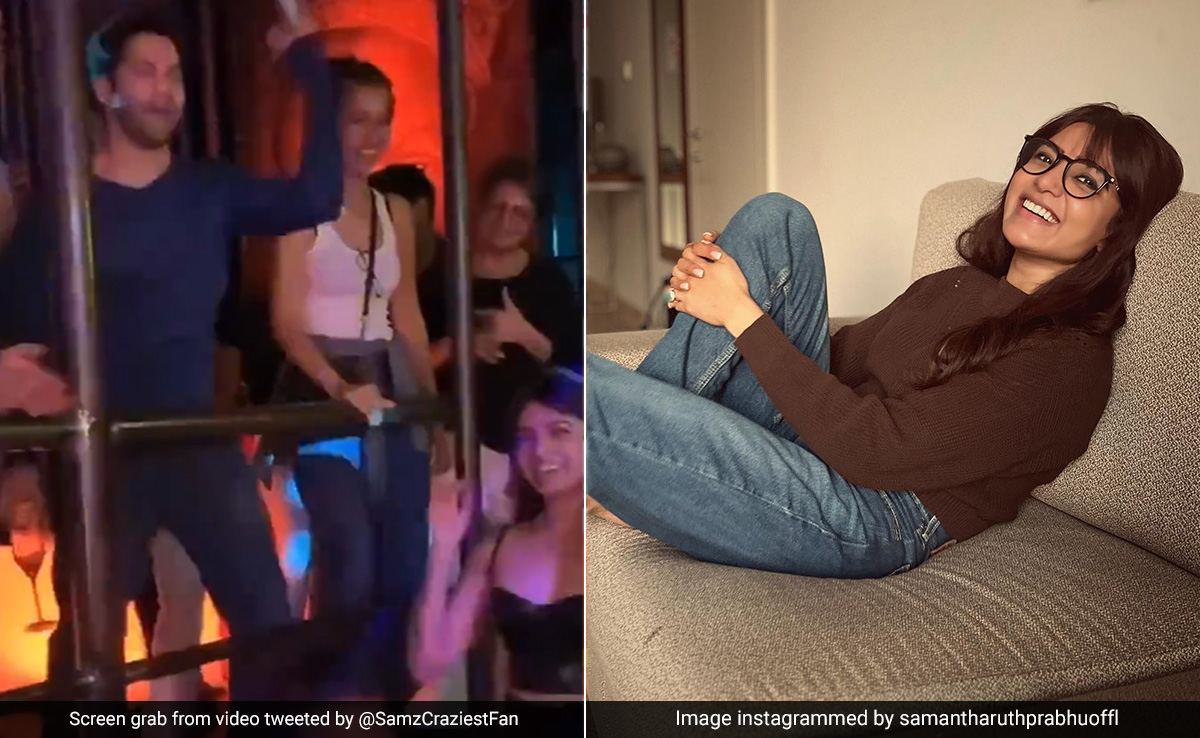 Samantha Ruth Prabhu And Varun Dhawan Dance To <i>Oo Antava</i> In Serbia
