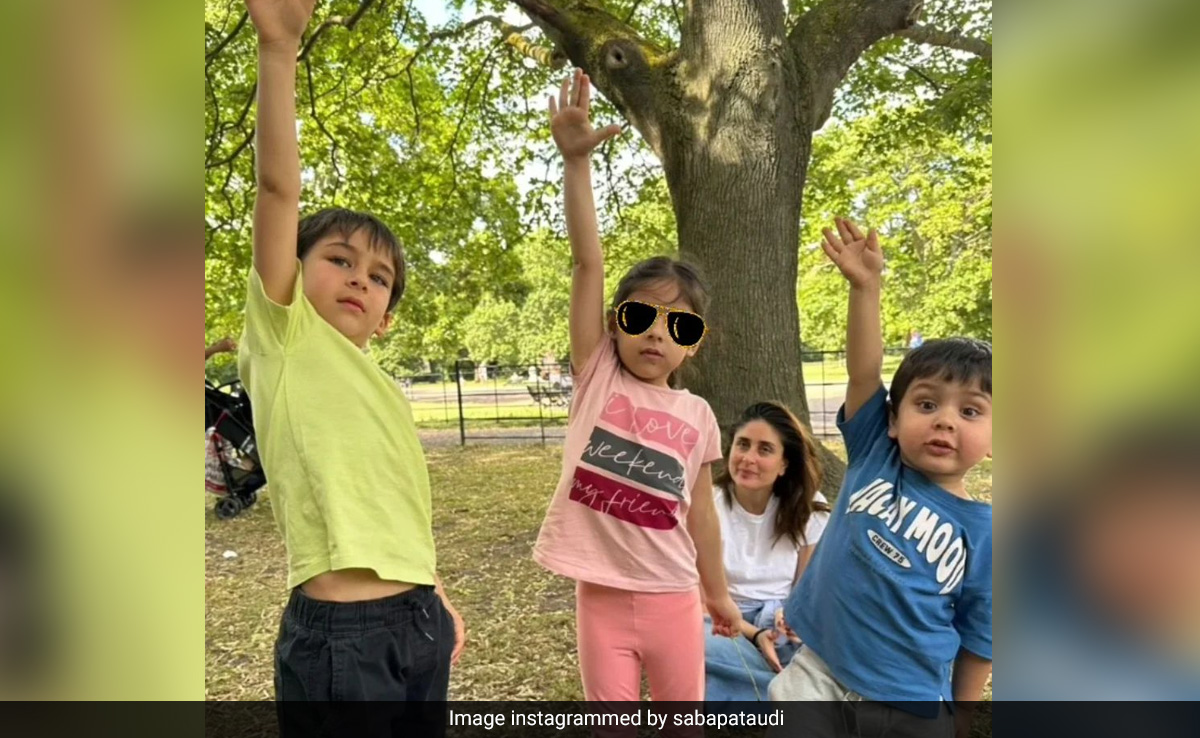 Holiday Postcard From London, Featuring Kareena Kapoor, Taimur, Jeh And Inaaya