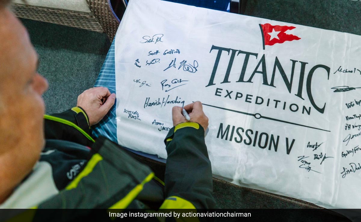World-Record Breaker, Business Leaders Missing On Titanic Tour