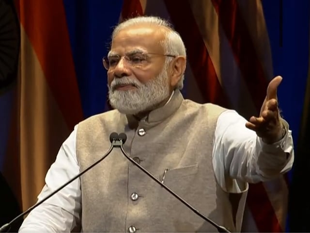 आज भारत 7 फीसदी से ज्यादा ग्रोथ के साथ आगे बढ़ रहा है: अमेरिका में बोले PM मोदी