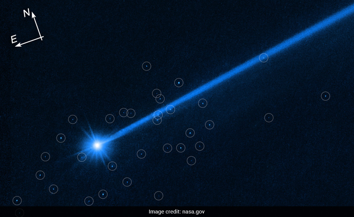 Asteroid-Smashing NASA Probe Sent Boulders Into Space