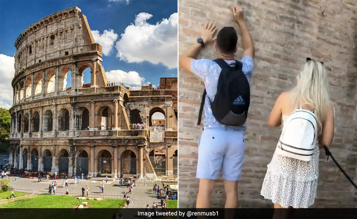 UK Tourist Who Defaced Colosseum Says He Did Not Realise How Old It Was