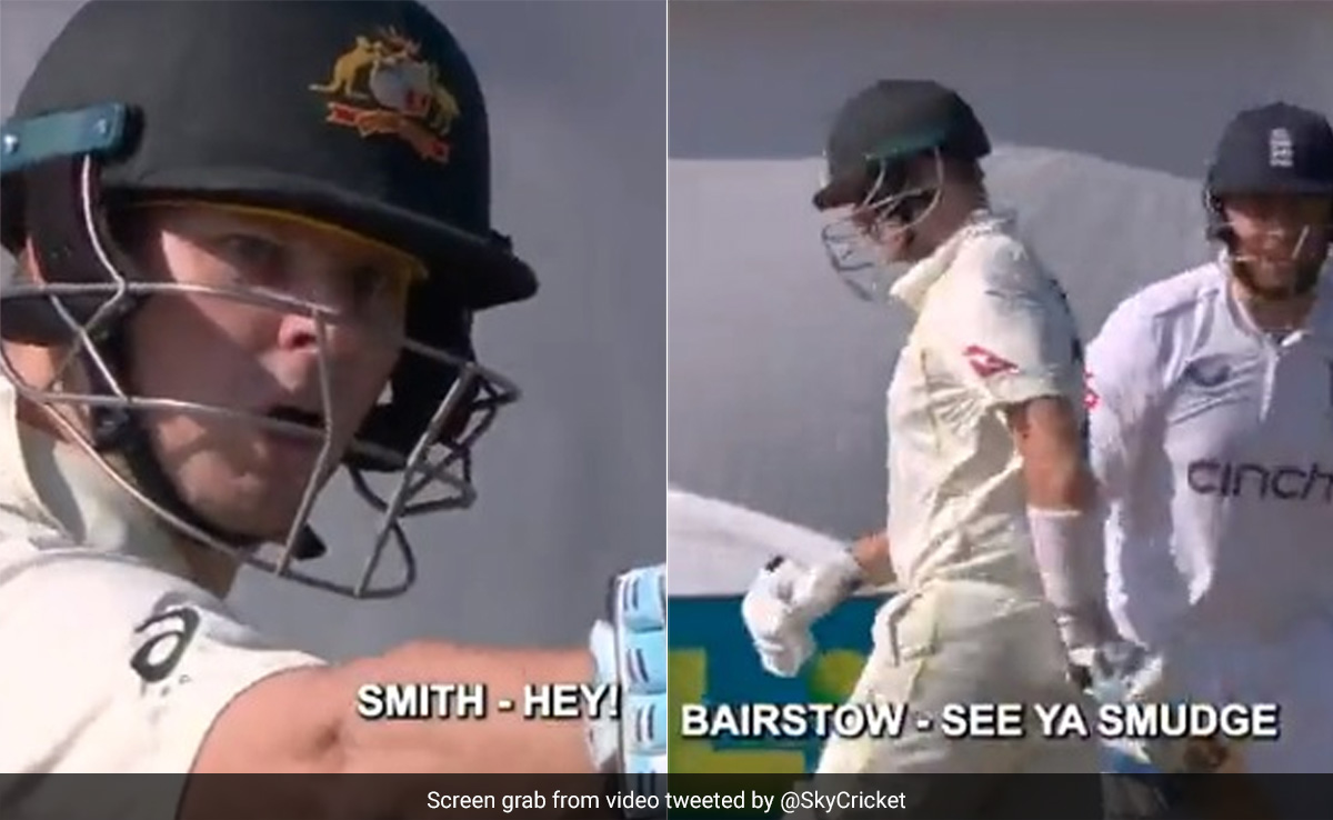 स्टीव स्मिथ के आउट होने पर बेयरस्टो ने लिया पंगा, दोनों के बीच अचानक माहौल गरमाया, Video