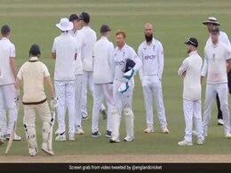 "OUT या NOT OUT.." बेन स्टोक्स ने लिया स्टीव स्मिथ का कैच, अंपायर ने नहीं दिया आउट, खिलाड़ियों को लगा सदमा, Video "OUT या NOT OUT.." बेन स्टोक्स ने लिया स्टीव स्मिथ का कैच, अंपायर ने नहीं दिया आउट, खिलाड़ियों को लगा सदमा, Video
